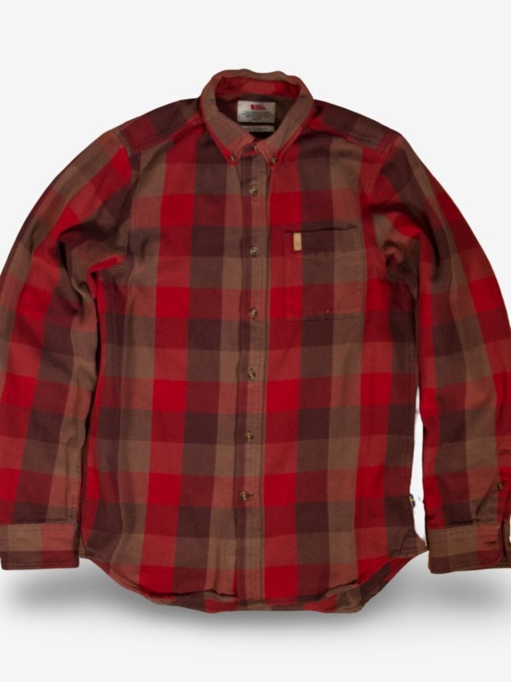 Fjällräven Övik Big Check Heavy Cotton Shirt